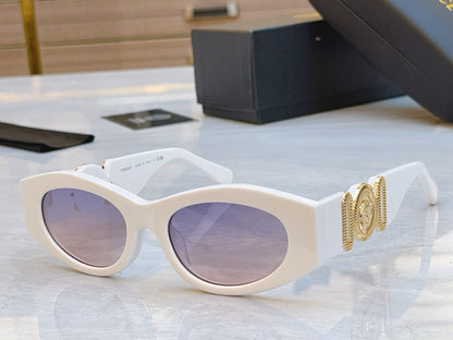 MEDUSA BIGGIE CAT-EYE FRAME SUNGLASSES VE 44780U IN ACETATE