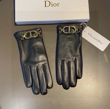 TOUCHSCREEN GLOVES IN BLACK LAMBSKIN 462261