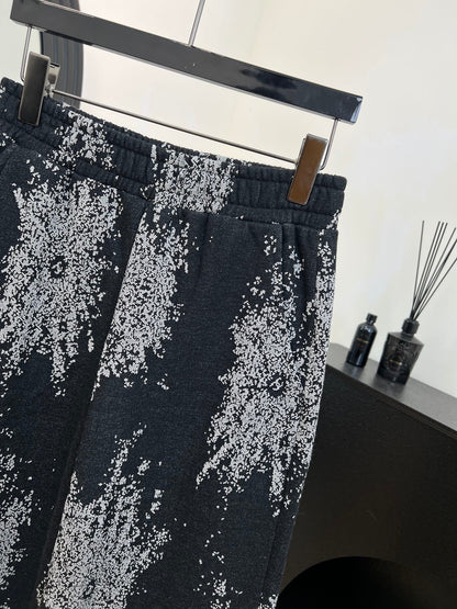 CHANEL 25S PRINTED WIDE-LEG PANTS 620489
