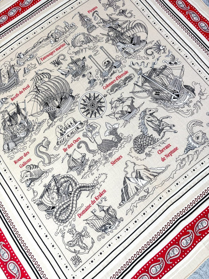 HERMES 25S SCARF 135 IN CASHMERE SILK 729039