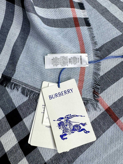 BBR SCARF 220 CM IN SILK CASHMERE 481241