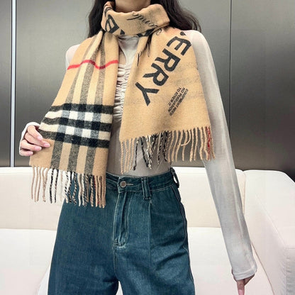 BBR SCARF 168 CM IN CASHMERE 646476