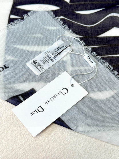 DIOR SCARF 180 CM IN SILK 654446