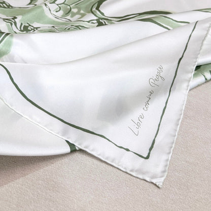 HERMES 25S SCARF 90 IN SILK TWILL 733936