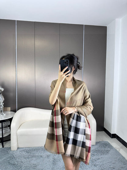 BBR SCARF 200 CM IN CASHMERE 737197