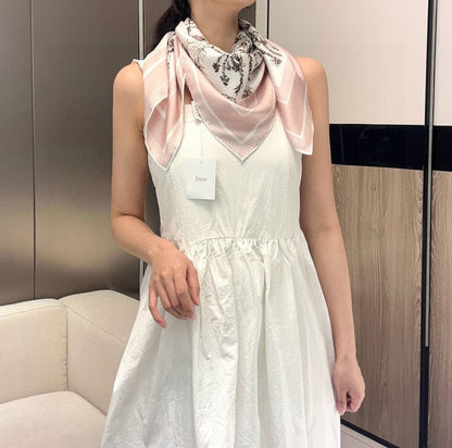 DIOR SCARF 90 CM IN SILK FABRIC 702044