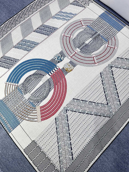 HERMES 25S SCARF 140 IN SILK 727340