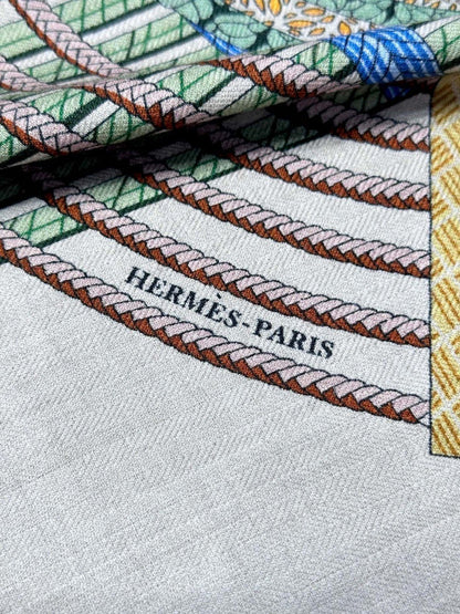 HERMES 25S SCARF 140 IN SILK 727341