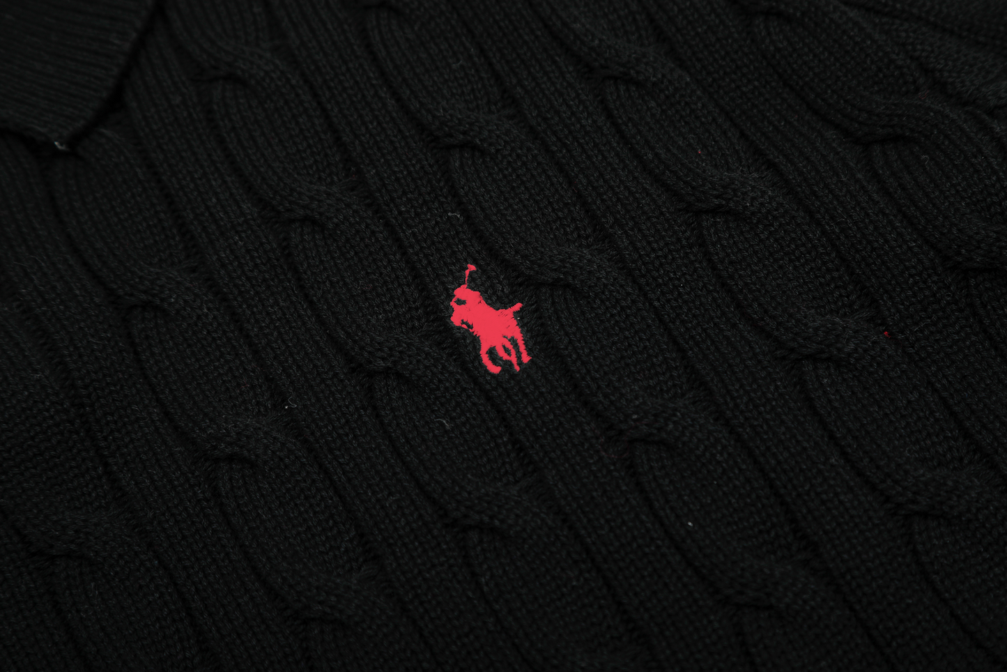 RALPH LAUREN SHORT-SLEEVE POLO KNIT SWEATER STYLE 434