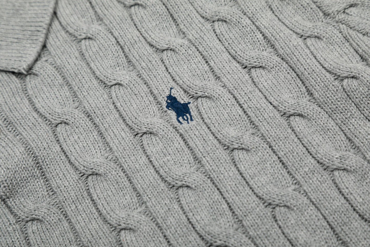 RALPH LAUREN SHORT-SLEEVE POLO KNIT SWEATER STYLE 435