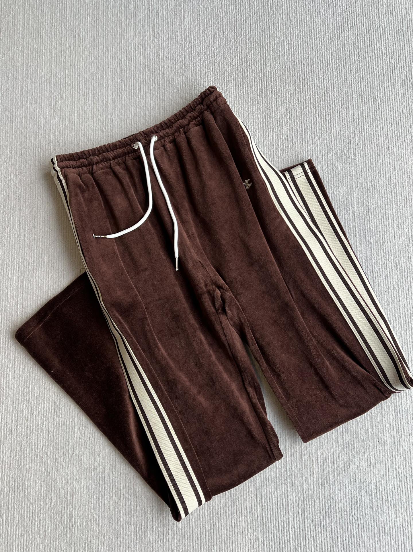CELINE SIDE RIBBON LONG PANTS 275635