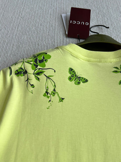 GUCCI SHORT SLEEVE LOGO PRINTED T-SHIRT 275722