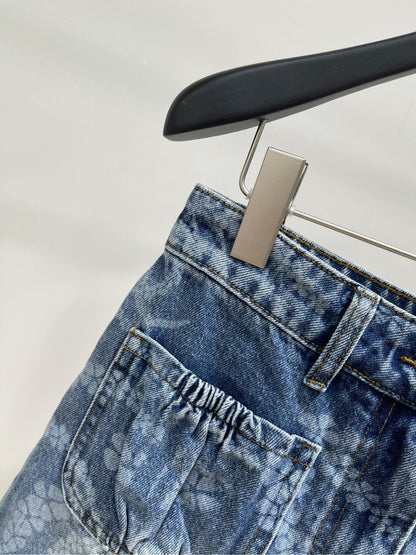 CHANEL DENIM SHORTS 273103