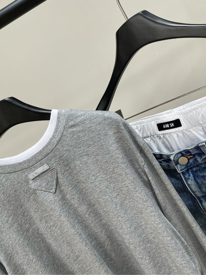 PRADA TWO-PIECE LONG SLEEVE T-SHIRT 273175
