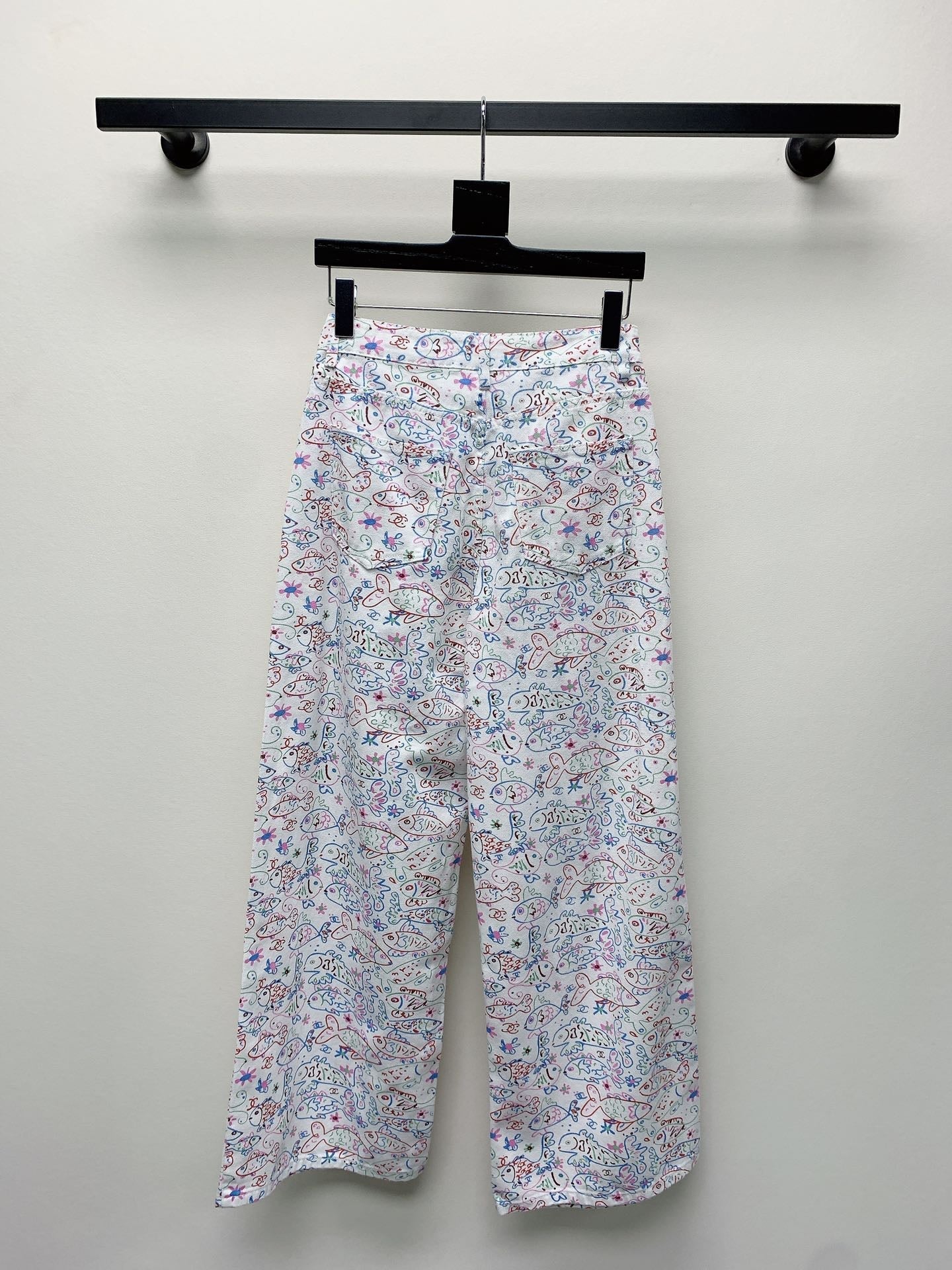 CC PRINTED JEANS 268027