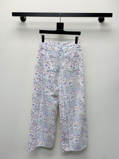 CC PRINTED JEANS 268027
