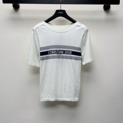 DIOR CREW NECK KNIT SWEATER 268137