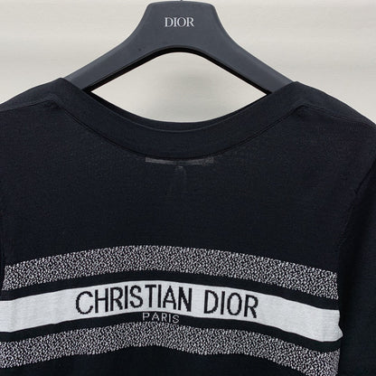 DIOR CREW NECK KNIT SWEATER 268138