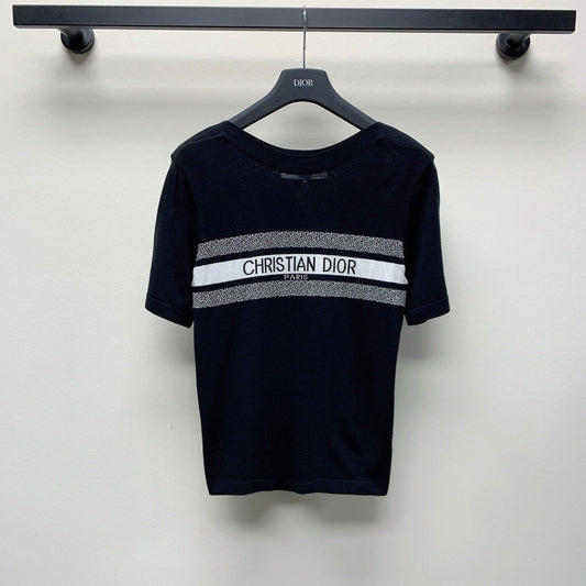 DIOR CREW NECK KNIT SWEATER 268138