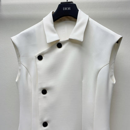 DIOR SLEEVELESS LONG POLO DRESS 275159