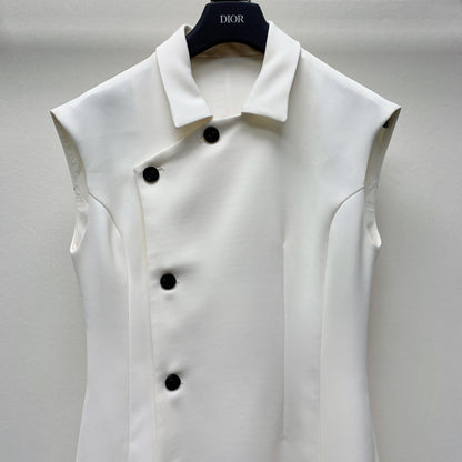 DIOR SLEEVELESS LONG POLO DRESS 275159