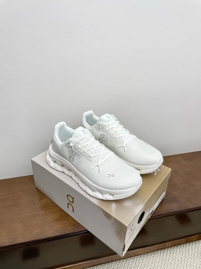 LOEWE 26S CLOUDTILT SNEAKER IN WHITE RECYCLED POLYESTER