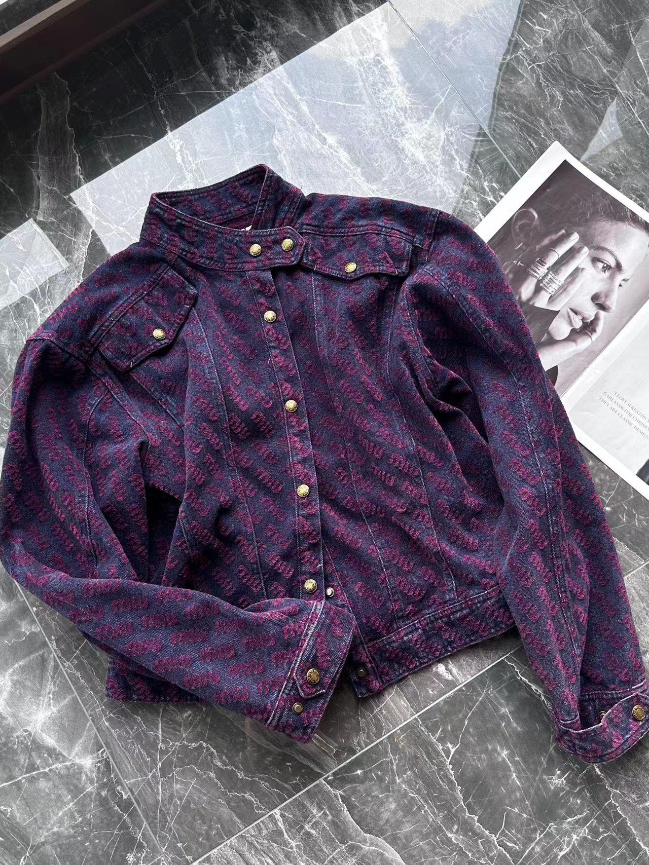 MIUMIU DENIM JACKET STYLE 179