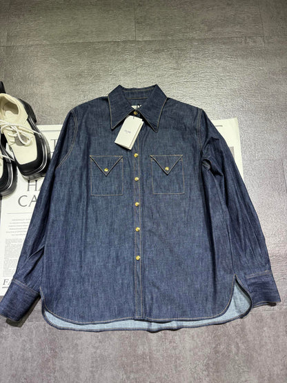 CELINE 26S DENIM SHIRT 157