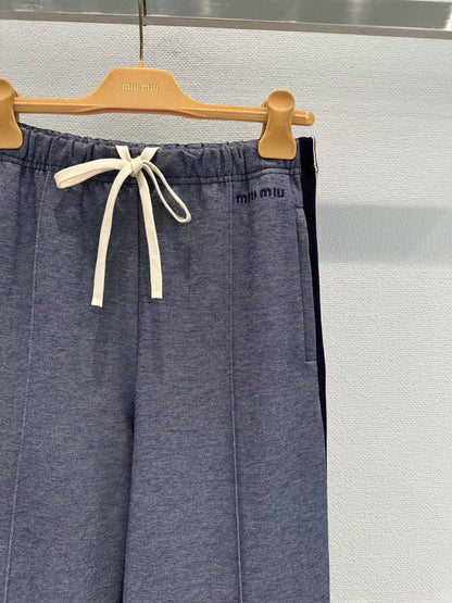 MIUMIU STRAIGHT-LEG PANTS STYLE 556