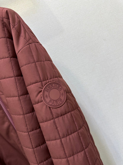 HERMES 25S LONG ZIP-UP COAT 300