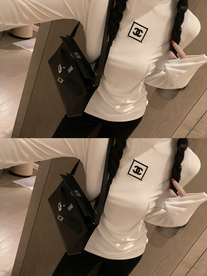 CHANEL 25S LONG SLEEVE T SHIRT STYLE 104