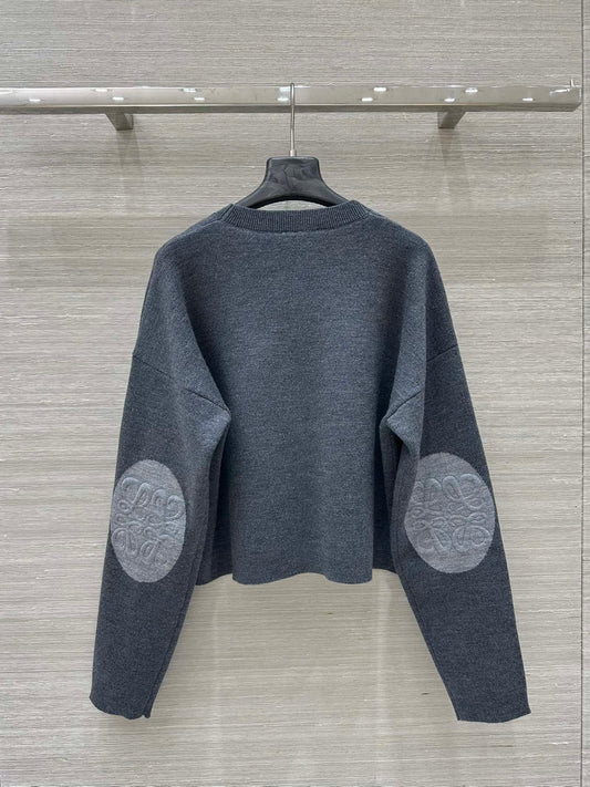 Loewe Sweater Gray Cashmere