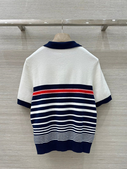 GUCCI SHORT-SLEEVE KNIT TOP 138