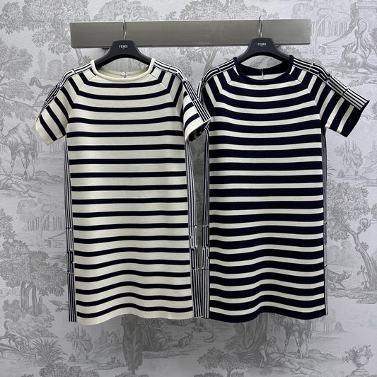Dior 25 T-Shirt Dress Linen Silk 232019