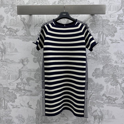 Dior 25 T-Shirt Dress Linen Silk 232019