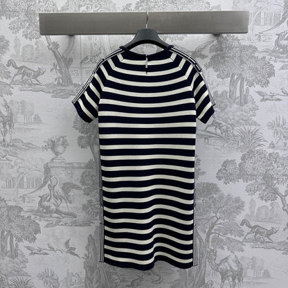 Dior 25 T-Shirt Dress Linen Silk 232019