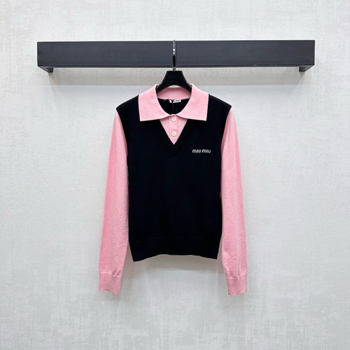 MIUMIU KNITTED SWEATER STYLE 437