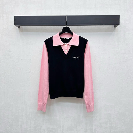 MIUMIU KNITTED SWEATER STYLE 437