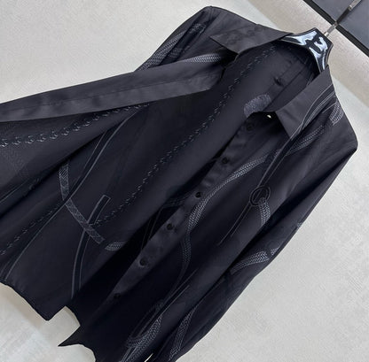 HERMES 26S SILK SHIRT 580