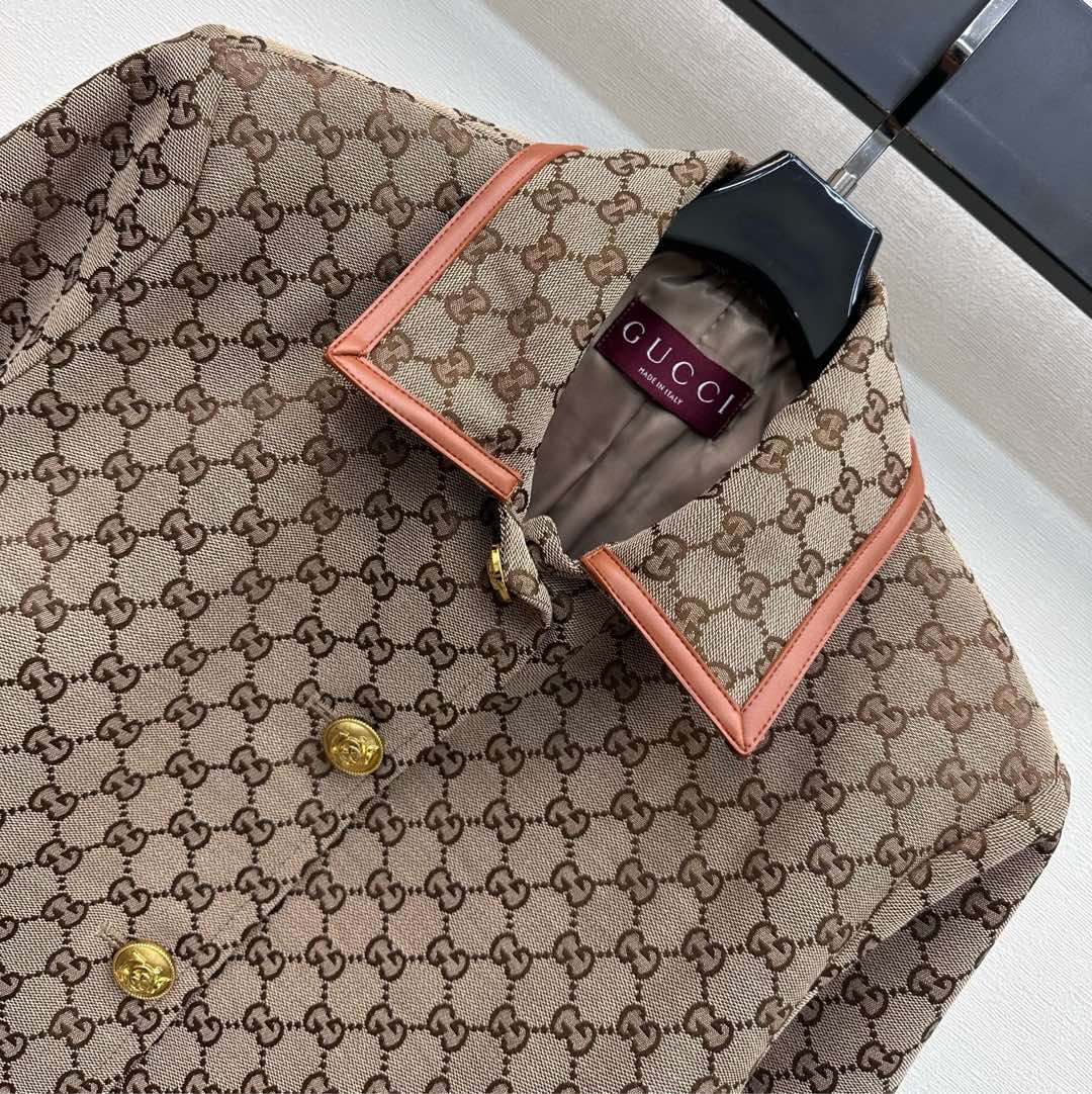 GUCCI 26S LAPEL COLLAR JACKET 99