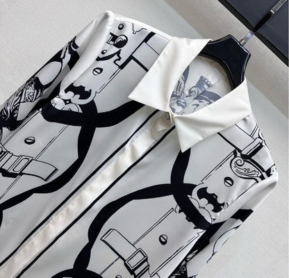 HERMES 26S LONG SLEEVED SHIRT 491