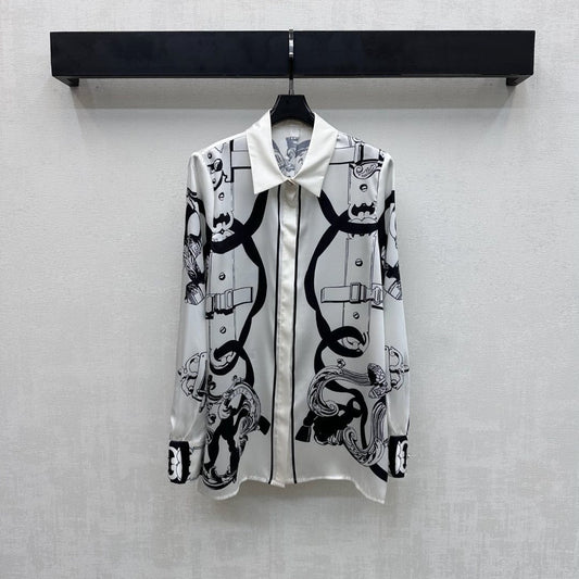 HERMES 26S LONG SLEEVED SHIRT 491
