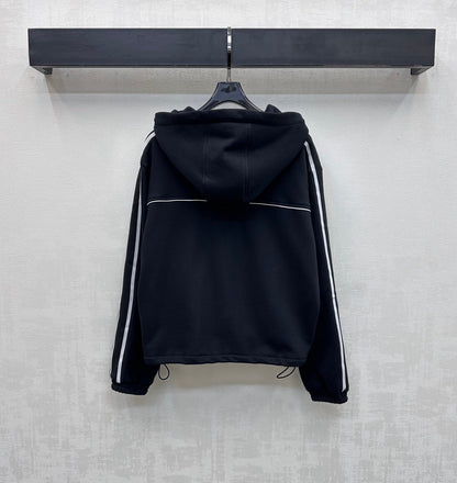 CELINE 26S HOODED JACKET AND SHORTS SET 126