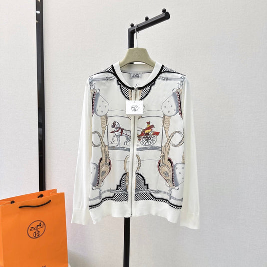 HERMES 26S KNIT CARDIGAN 505