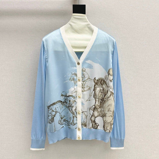 HERMES 26S KNIT CARDIGAN 509