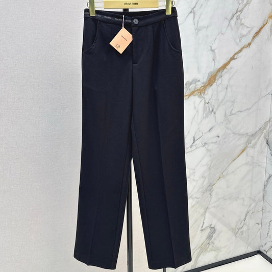 MIUMIU 26S WIDE LEG PANTS 953