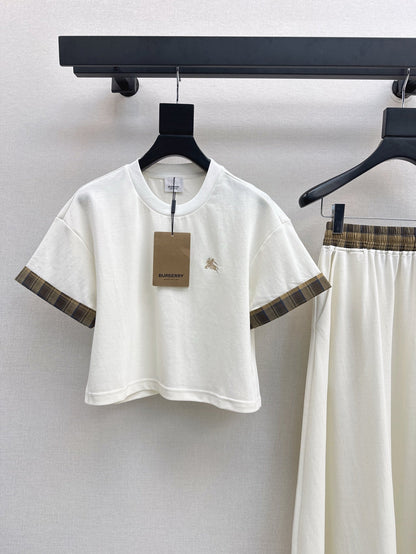 BURBERRY 26S TOP AND SKIRT SET 422