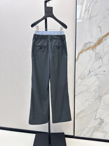MIUMIU 26S STRAIGHT LEG PANTS 976