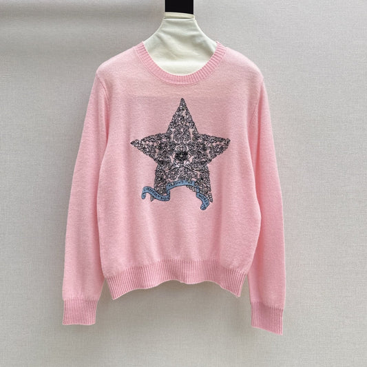 DIOR 25S EMBROIDERED SWEATER 615