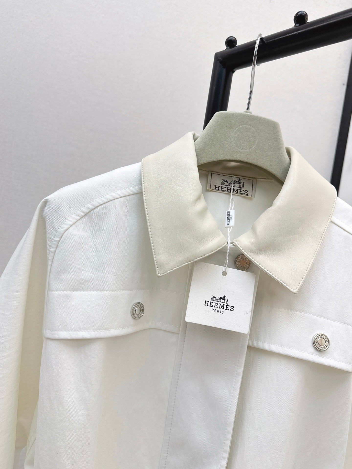 HERMES 25S LONG WINDJACKET 99430